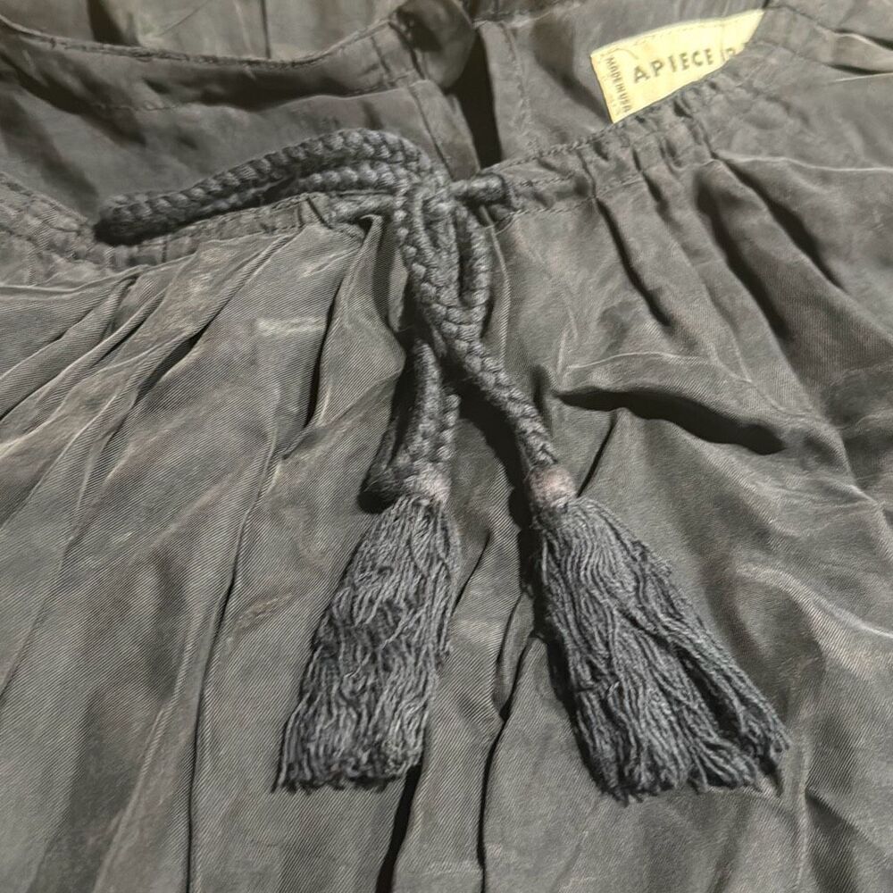 Apiece Apart Chimayo Bi-Level Casual Dress Navy Blue Size 4 Womens - Picture 7 of 8